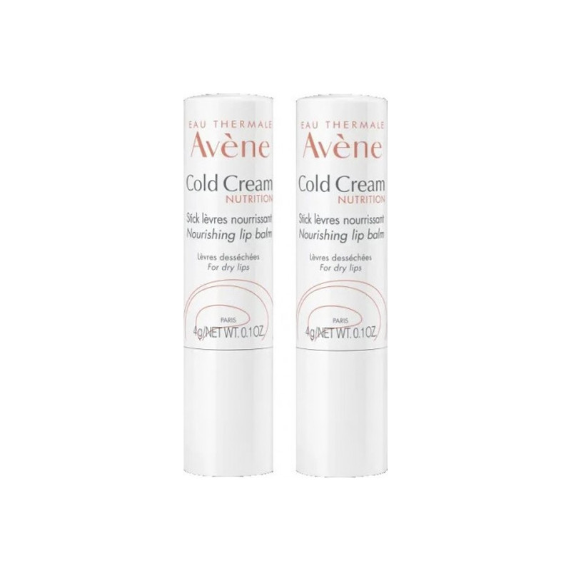 Avène Cold Cream Nutrition stick lèvres lot de 2