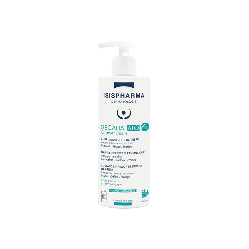 Isispharma Secalia Ato Shower Cream soin lavant effet barrière 400ml