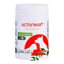 Greenvet Activ’Mue spécial pelage 30 comprimés