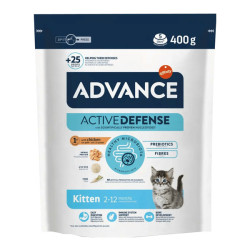 Advance Active Defense chaton croquettes poulet et riz 400gr