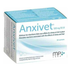 MP Labo Anxivet 500mg/56UI boîte de 30 sachets