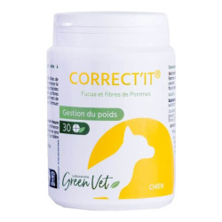 Greenvet Correct’it gestion du poids chien 30 comprimés