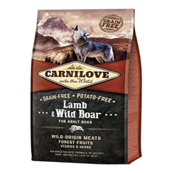 Carnilove chiens adultes croquettes agneau et sanglier 1,5kg