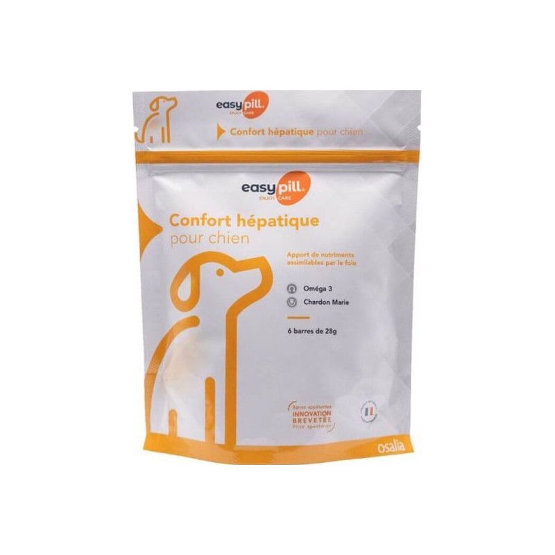 Osalia Easypill Confort hépatique chien Barres 15 x 28gr