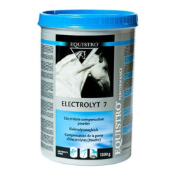 Equistro Electrolyt 7 chevaux poudres 1,2kg