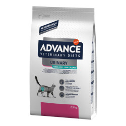 Advance Veterinary Diets chat stérilisés urinaires faible calories croquettes 7,5kg