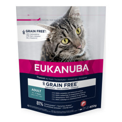 Eukanuba chat adulte croquettes saumon sans céréales 400gr