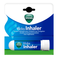Vicks Inhaler tampon imprégné pour inhalation par fumigation