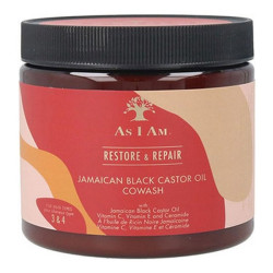 As I Am Restore & Repair huile de ricin noir jamaïcain cowash 454gr