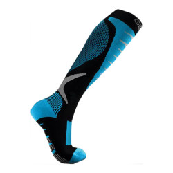 Gibaud Chaussette de compression sportive bleu T3