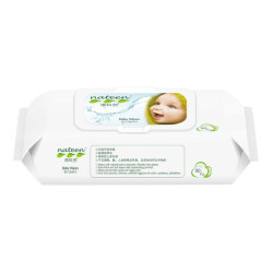 Nateen Baby Wipes 80 lingettes biodégradables