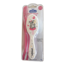 Bebisol brosse cheveux + peigne pour fille