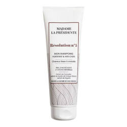 Madame la Présidente Résolution n°5 shampooing anti-chute cheveux lisses à ondulés 250ml