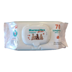 Marmailles Plus lingettes bébés sachet de 70 pièces