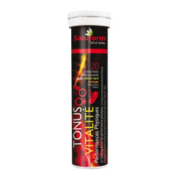 Soluform Tonus Vitalité goût citron vert orange 20 comprimés