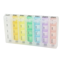 Estipharm pilulier 7jours forme rectangle