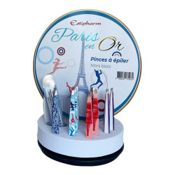 Estipharm Paris en Or pince à épiler biais
