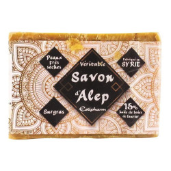 Estipharm Savon d'Alep huile de baies de laurier visage et corps 190gr