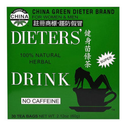 Uncle Lee's Dieters Tea Weight Loss boîte de 30 - 60gr