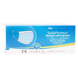 Sylamed Sylaprotect masque chirurgical type IIR 50 pièces