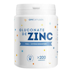 GPH gluconate de zinc 200 comprimés