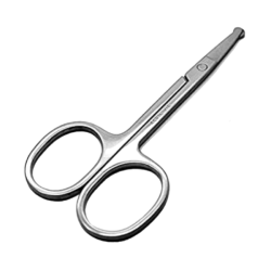 Cout'Coeur ciseaux à moustache inox