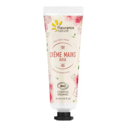 Fleurance Nature crème mains à la rose bio 30ml