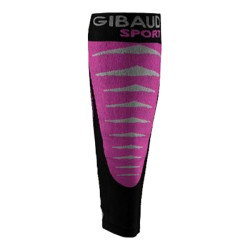 Gibaud molletière de compression sportive fuschia taille 1