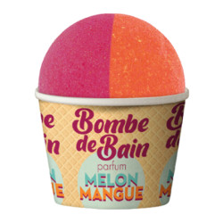 Les Petits Bains de Provence bombe de bain melon mangue 115gr