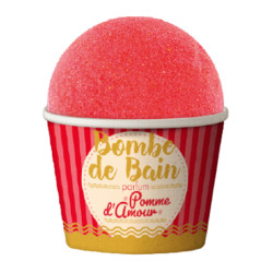 Les Petits Bains de Provence bombe de bain pomme d'amour 115gr