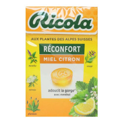 Ricola Réconfort miel citron bonbons sans sucre 50gr