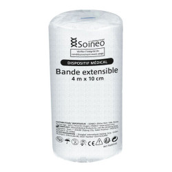 Soineo Bande Extensible sous cellophane 10cmx4m