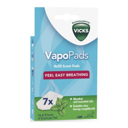Vicks VapoPads 7 recharges parfumées au menthol