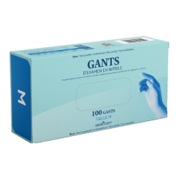 IDC Gants nitrile taille M boîte de 100 pièces