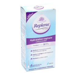 Replens gel vaginal sans hormones 8 unidoses