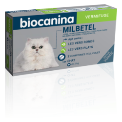 BIOCANINA MILBETEL CHAT 2 comprimés