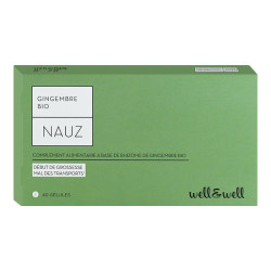 Well & Well Nauz gigembre bio 40 gélules