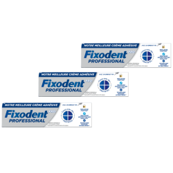 Fixodent Pro Professional 40g X 3