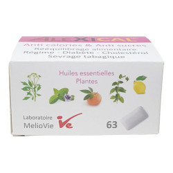 MelioVie Alexical anti calories et anti sucres 63 gommes
