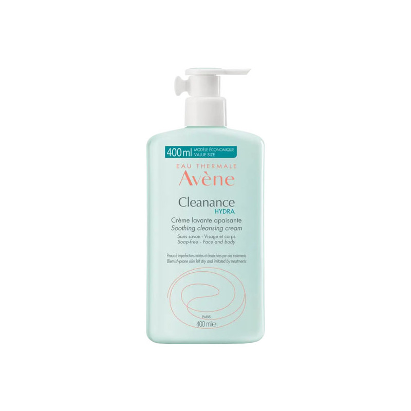 Avène Cleanance Hydra Crème lavante apaisante 400ml