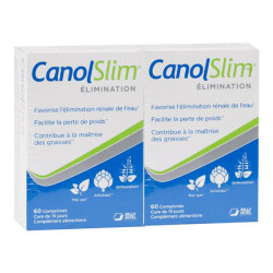 Laboratoires Jolly Jatel CanolSlim Élimination lot de 2 x 60 comprimés