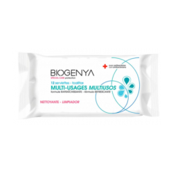 Biogenya serviettes nettoyantes antibactériennes x12