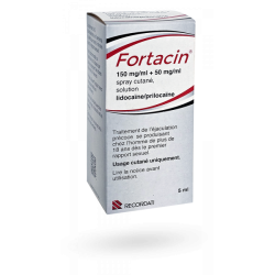 fortacin spray cutané