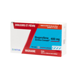 IBUPROFENE ZENTIVA CONSEIL 400 mg 15cp
