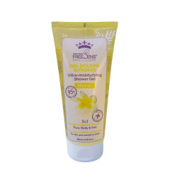 FREESENS Gel Douche Surgras Sans Savon Fleur de Monoï tube 200 ml