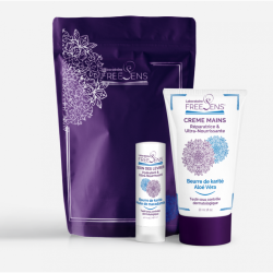 FREESENS Pochette Crème Mains 30 ml + Stick Lèvres 4 grammes
