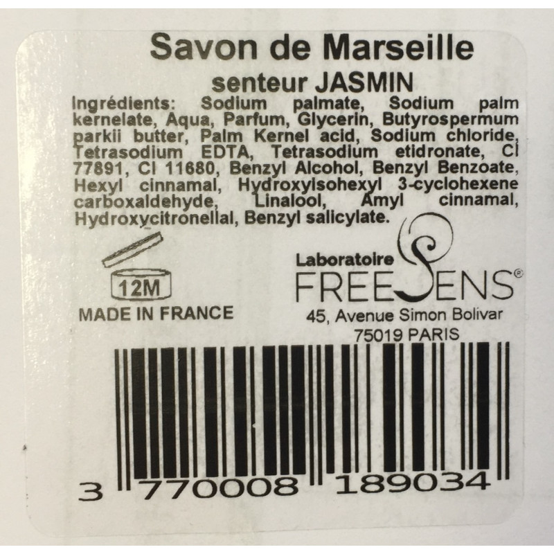 FREESENS Savon Naturel de...