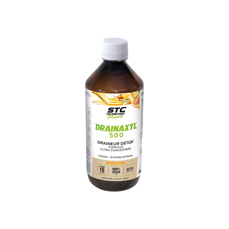 STC Nutrition Drainaxyl 500 Goût thé pêche 500ml
