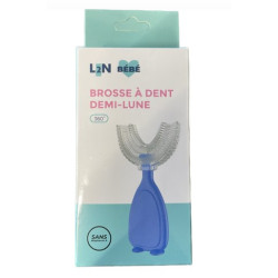 L2N Bébé Brosse à Dent Demi-Lune