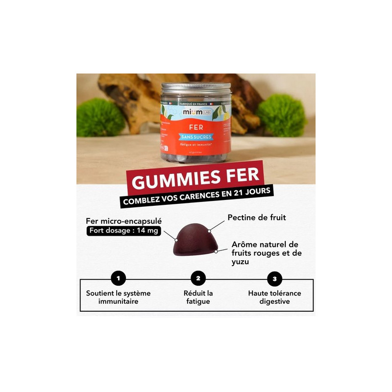 Mium Lab Fer 42 gummies...